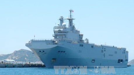 Tàu hải quân Pháp sắp thăm Việt Nam