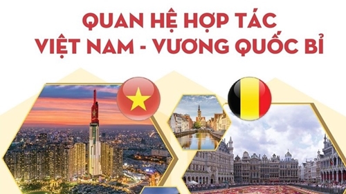 Quan hệ hợp tác Việt Nam-Bỉ đang ở thời kỳ phát triển tốt đẹp nhất