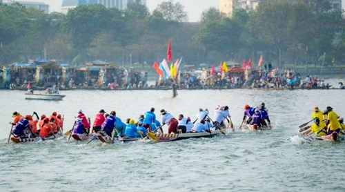 Khai mạc giải đua ghe truyền thống thành phố Huế lần thứ II -2023