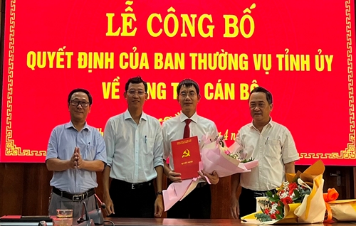 Ông Trần Anh Tuấn giữ cương vị Thư ký Bí thư Tỉnh ủy
