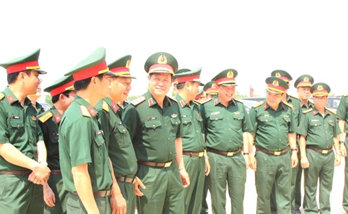 Thượng tướng Vũ Hải Sản làm việc tại Thừa Thiên Huế