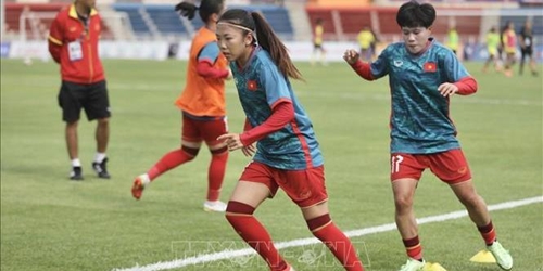 SEA Games 32 Đội tuyển nữ Việt Nam đã tập kỹ chiến thuật cho trận gặp Philippines