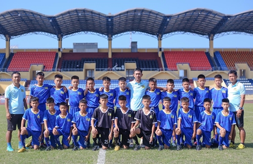 Hai đội U11 và U13 Huế dự Giải Bóng đá Thiếu niên Nhi đồng toàn quốc năm 2023
