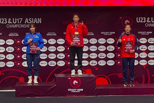 Nguyễn Thị Mỹ Trang giành HCĐ tại giải vật U23 châu Á 2023