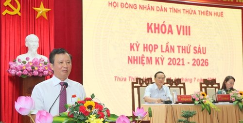 Khai mạc Kỳ họp HĐND tỉnh lần thứ 6, khoá VIII, nhiệm kỳ 2021 - 2026