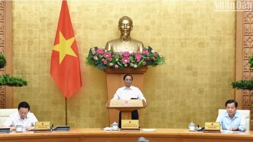Thủ tướng Phạm Minh Chính chủ trì phiên họp Chính phủ chuyên đề về xây dựng pháp luật