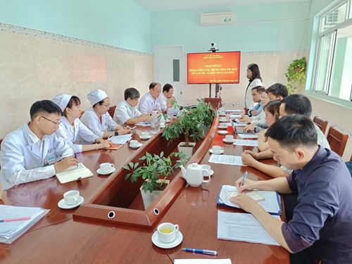 Hỗ trợ triển khai kiểm soát nhiễm khuẩn tại các bệnh viện tỉnh Lâm Đồng