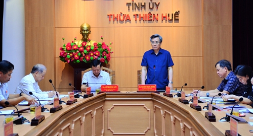 Khảo sát kết quả thi hành Điều lệ Đảng tại Thừa Thiên Huế