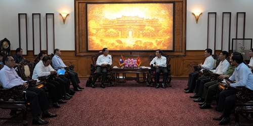Thừa Thiên Huế tăng cường hợp tác với tỉnh Sê Kông Lào