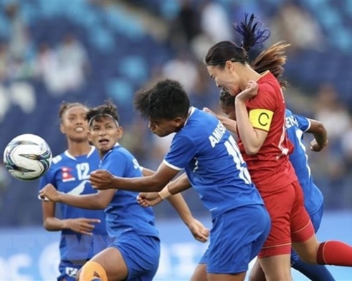 HLV Nepal đánh giá đội tuyển nữ Việt Nam thuộc nhóm hàng đầu châu Á