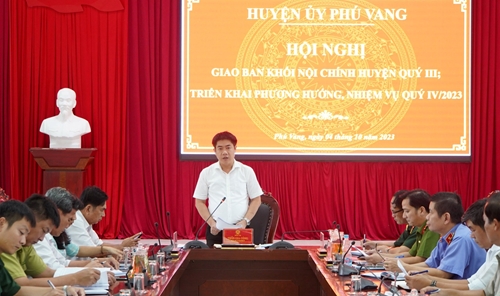 Phú Vang tăng cường hòa giải, đối thoại trong giải quyết các tranh chấp