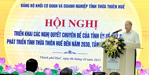 Quyết tâm chính trị đưa Thừa Thiên Huế trở thành thành phố trực thuộc Trung ương trước năm 2025