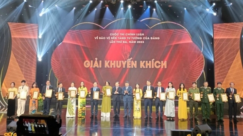 Nhóm tác giả của Huế đoạt giải Cuộc thi Bảo vệ nền tảng tư tưởng của Đảng