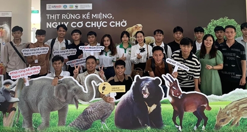 Sinh viên với bảo tồn động vật hoang dã