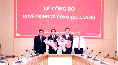 Ban Bí thư chỉ định thêm 2 cá nhân tham gia Ban Chấp hành Đảng bộ tỉnh Thừa Thiên Huế