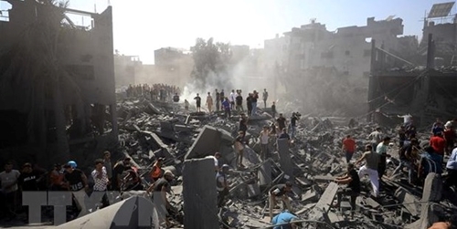 G7 ra tuyên bố chung kêu gọi tạm dừng bắn nhân đạo ở Dải Gaza