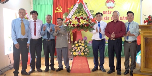 Tổ dân phố Loan Lý tổ chức điểm Ngày hội Đại đoàn kết toàn dân tộc