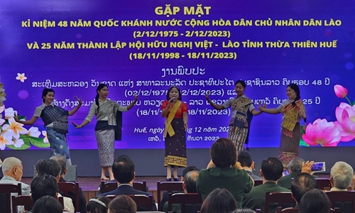 Gặp mặt kỷ niệm 48 năm ngày Quốc khánh nước Cộng hòa dân chủ Nhân dân Lào