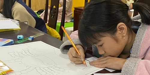 Nét vẽ trẻ thơ về bảo vệ môi trường