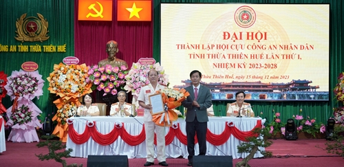 Thiếu tướng Nguyễn Thanh Toàn giữ cương vị Chủ tịch Hội Cựu CAND tỉnh Thừa Thiên Huế
