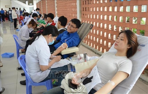 Mới có 1,5 dân số tham gia hiến máu tình nguyện