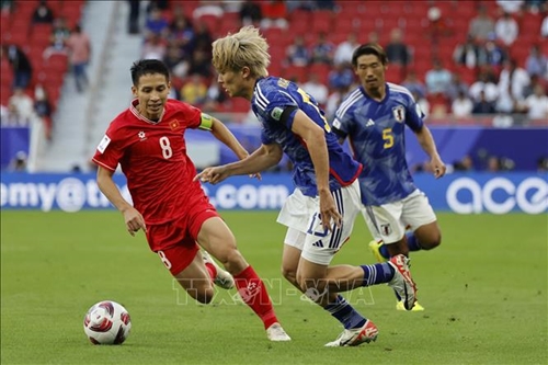 AFC Asian Cup 2023 Việt Nam thể hiện lối chơi quả cảm dù thua Nhật Bản với tỷ số 2 - 4