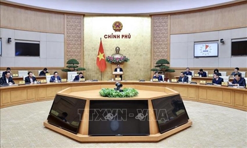 Thủ tướng Phạm Minh Chính chủ trì Phiên họp Chính phủ chuyên đề về xây dựng pháp luật tháng 1 2024