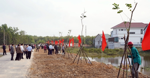 Phát động Tết trồng cây ở Phong Điền và Hương Thủy