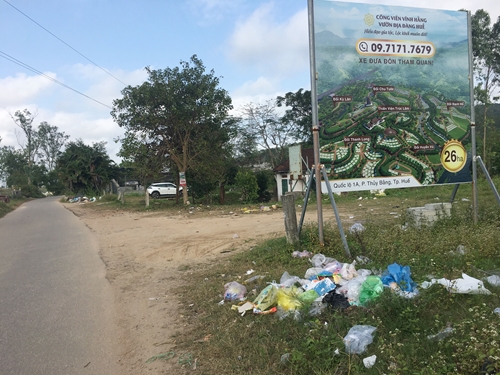Giữ vệ sinh và xanh hóa đường Tam Thai- Việc rất nên làm