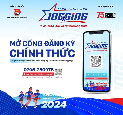 Dự kiến tổ chức giải chạy ThuaThienHue Jogging vào giữa tháng 3