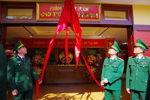 Khánh thành phòng tưởng niệm Chủ tịch Hồ Chí Minh