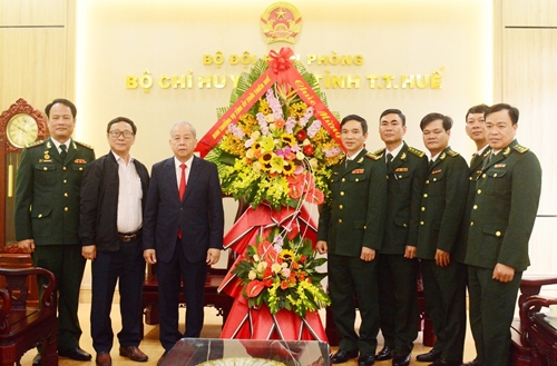Phó Bí thư Thường trực Tỉnh ủy chúc mừng ngày thành lập lực lượng Bộ đội Biên phòng Việt Nam