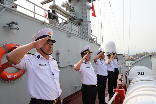 Tàu 20 và đoàn công tác Hải quân Việt Nam hoàn thành tốt nhiệm vụ đối ngoại quốc phòng