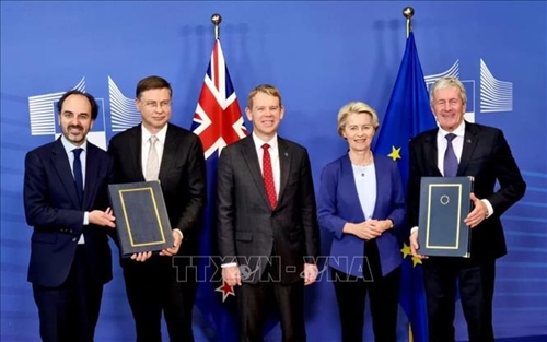 Hiệp định Thương mại tự do New Zealand - EU sẽ có hiệu lực vào ngày 1 5