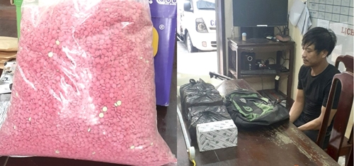 Bắt giữ 2 đối tượng vận chuyển gần 6 kg ma túy từ Huế ra Quảng Bình