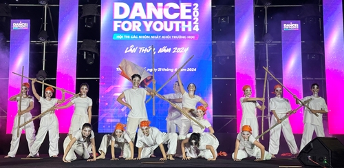 15 nhóm nhảy tham gia Hội thi “Dance for youth”
