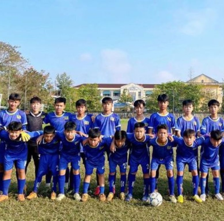 Đội bóng U13 Huế tham gia Giải U13 Bình Định mở rộng 2024