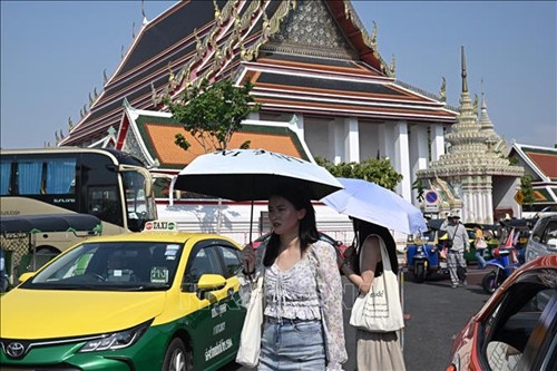 Nắng nóng gay gắt tại Thái Lan, một số vùng ghi nhận nhiệt độ cao kỷ lục