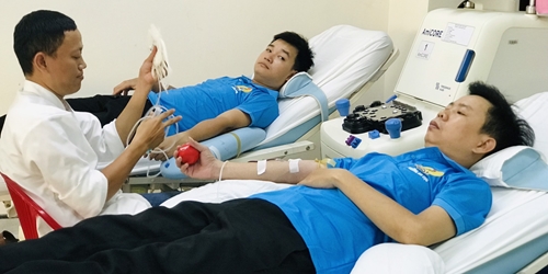 274 đoàn viên, người lao động thành phố Huế hiến máu tình nguyện
