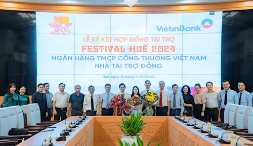 Cam kết Tài trợ Đồng” cho Festival Huế 2024