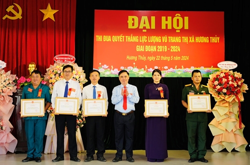 Hương Thủy tổ chức Đại hội thi đua quyết thắng giai đoạn 2019-2024