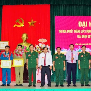 Phú Lộc tổ chức Đại hội thi đua lực lượng vũ trang, giai đoạn 2019 - 2024