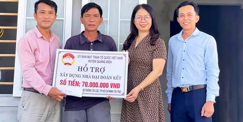 MTTQ Việt Nam huyện Quảng Điền Đồng thuận xã hội, củng cố vững chắc khối đại đoàn kết