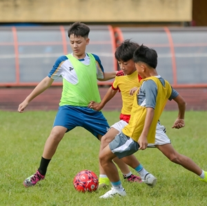 U13 Huế tham dự Giải bóng đá thiếu niên và nhi đồng toàn quốc năm 2024