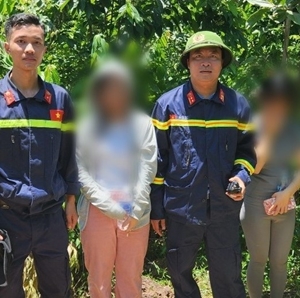 Giải cứu thành công 3 nữ sinh viên bị kẹt trong núi Hòn Vượn
