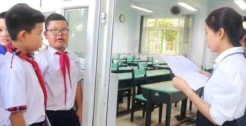 365 thí sinh trúng tuyển vào lớp 6 Trường THCS Nguyễn Tri Phương