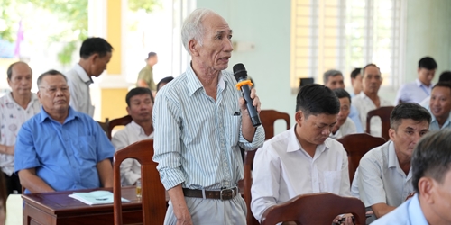 Cử tri huyện Phú Lộc quan tâm các vấn đề dân sinh