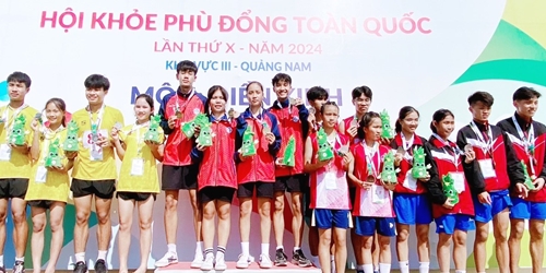 Học sinh Thừa Thiên Huế đoạt 22 huy chương tại Hội khỏe Phù Đổng toàn quốc, khu vực III