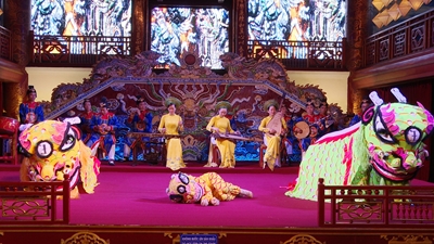 Honoring the heritage of Hue royal performance through fine arts