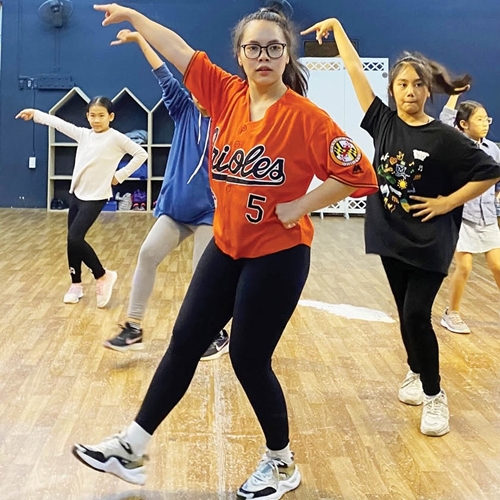 Hot dance for young people
